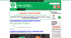 Desktop Screenshot of juniors.southsunited.org.au